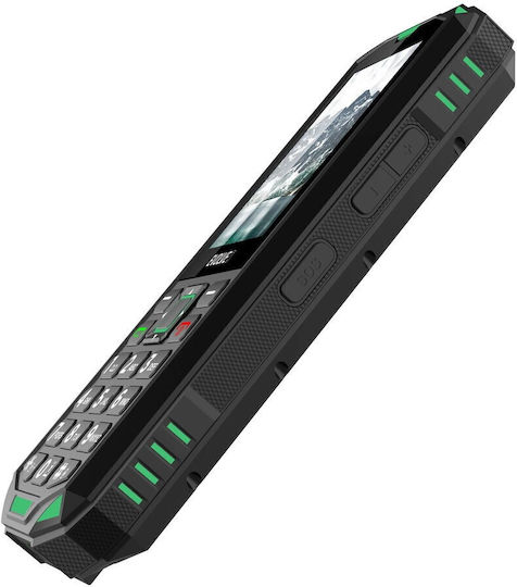Evolveo StrongPhone X5 Dual SIM Resistant Mobile with Buttons Black-Green