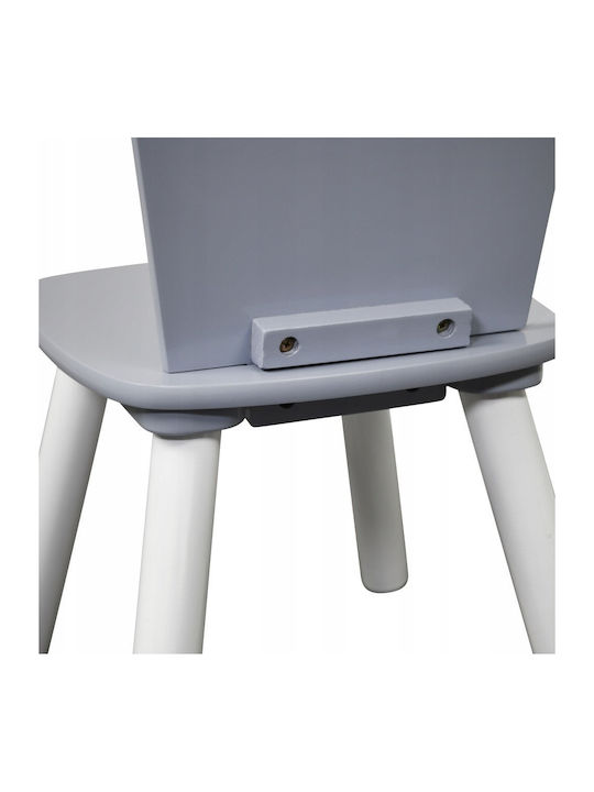 Kesper Kids Table Set with Grey Chairs Kesper