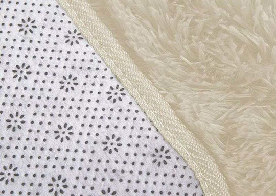 Strado Carpets Χαλί Ορθογώνιο Shaggy Cream Beige 250x300cm