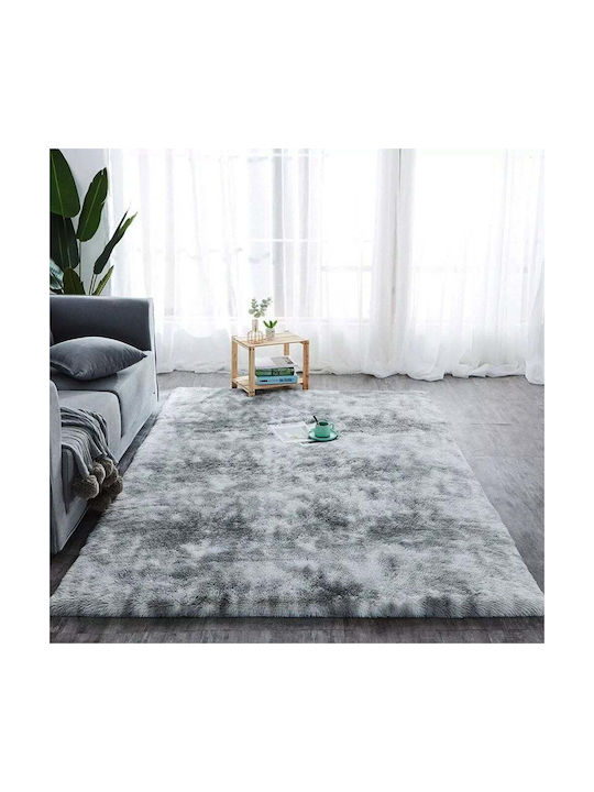 Strado Carpets Αντιολισθητικό Χαλί Ορθογώνιο Shaggy Silver 300x400cm