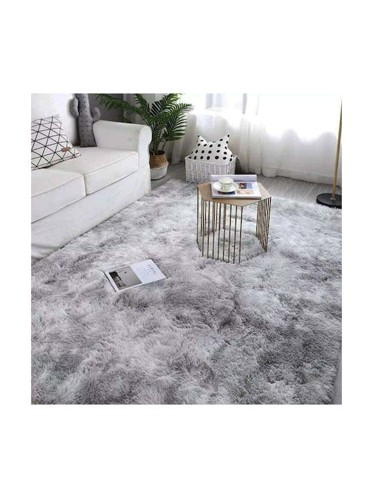 Strado Carpets Αντιολισθητικό Χαλί Ορθογώνιο Shaggy Silver 300x400cm