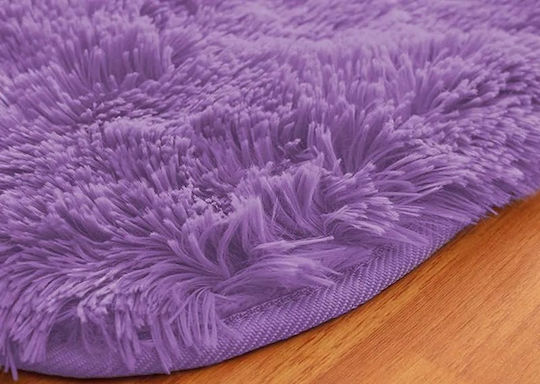 Strado Carpets Purpleflower Χαλί Ορθογώνιο Shaggy Purple 160x220cm