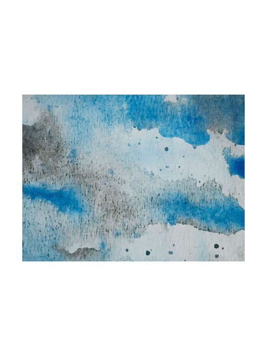 Beliani Χαλί Διάδρομος Μπλε 80x150cm