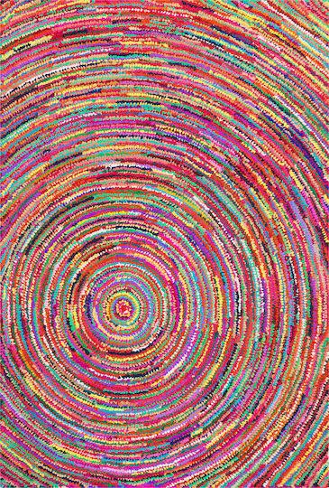 Beliani Χαλί Ορθογώνιο Φούξια 160x230cm