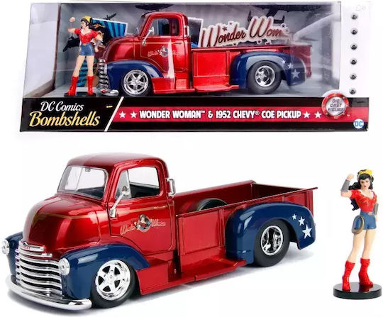 Dc Bombshells 1952 Chevy Coe Wonder Woman Scara 1 la 24
