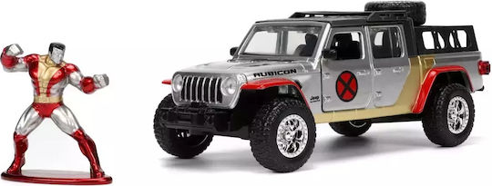 Jada Marvel Jeep Gladiator Set Mașină Metalică Scara 1:32 Figurină Metalică Colossus