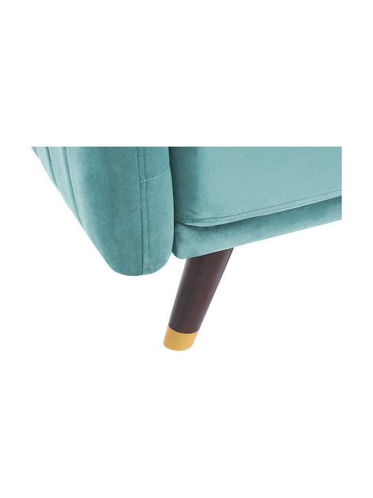Senja Dreisitzer Sofa Sofa Samt Light Blue