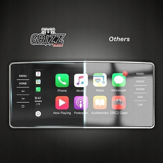 Matte Grizzglass Auto-Audiozubehör Displayschutzfolie Audi E-tron 2019-2022 3in1
