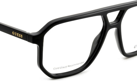 Guess Gu50219 001 Щипка Монохромна Органична Пластмасова Рамка 52-17-135