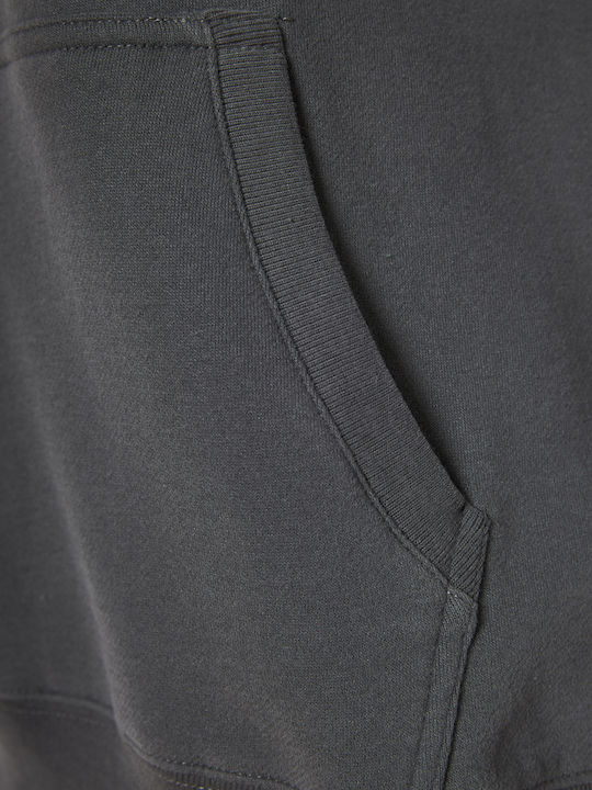 Sweatshirt with Hood Gray
