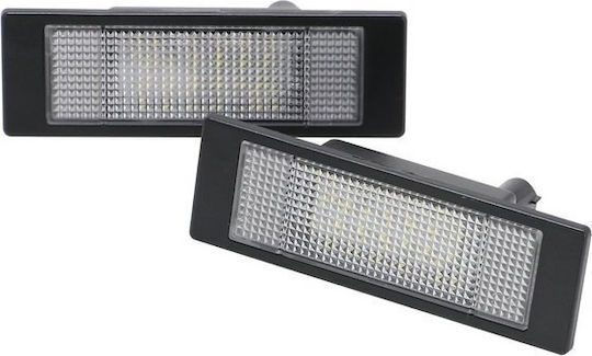 BMW Autolampen Kennzeichenbeleuchtungen Led E81 E87 F20 E63 E64 2004-2019 Chrom