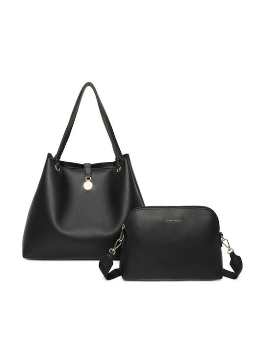 Damentasche Schultertasche Schwarz