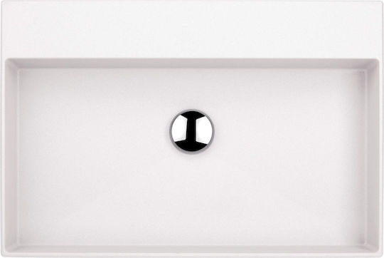 Deante Countertop Sink Porcelain 60x40x10cm Gray