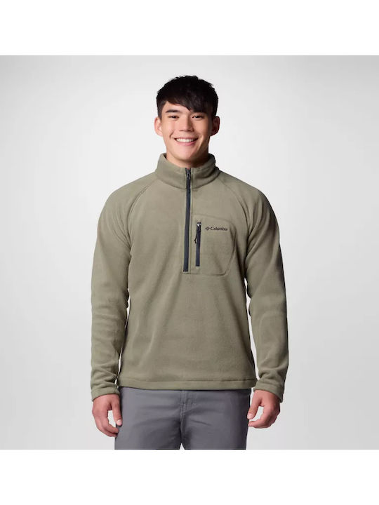 Fast Trek Iii Half Long Sleeve Sweater Stone Green, Shark