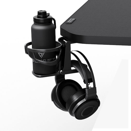 Gaming Office Nomad Wooden Black 120x60cm