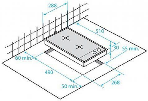 Beko Domino Εστία Υγραερίου Αυτόνομη Inox 30x51εκ. Ασημί