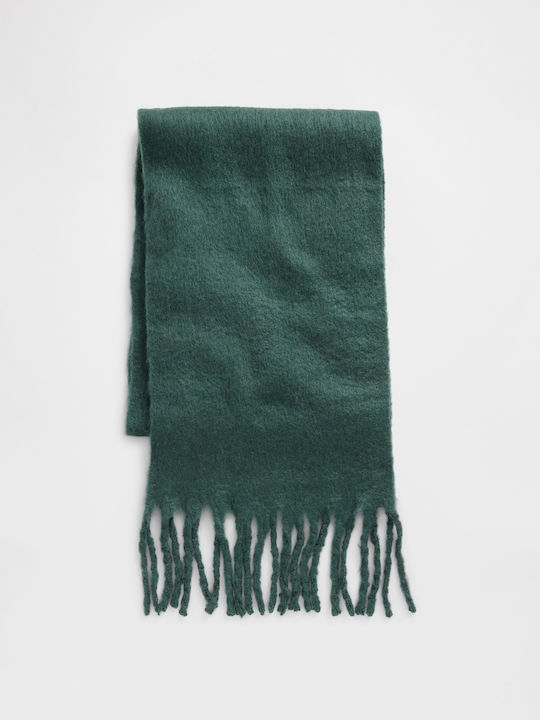 Women's Wool Scarf Green