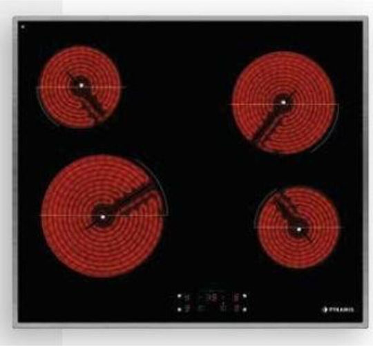 Pyramis Phc62410ifb With Frame Autonomous with Child Lock Function 58x51εκ.