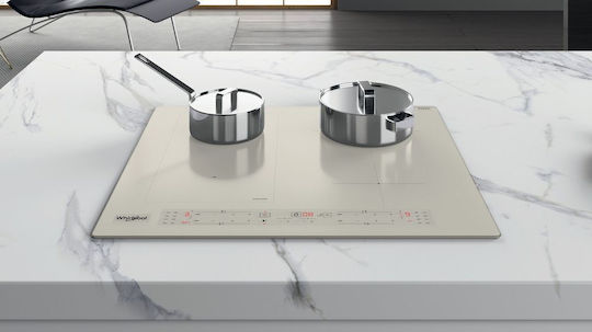 Whirlpool Induction Cooktop Autonomous 59x51εκ. Beige