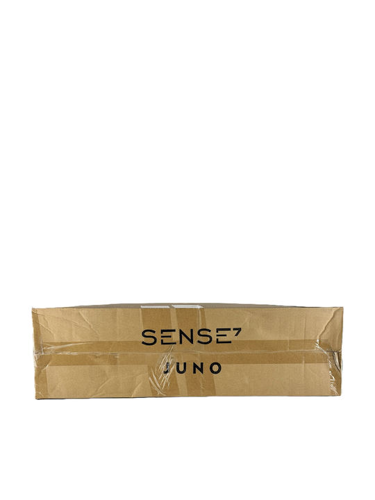 Juno Reclining Office Chair with Fixed Arms Black SENSE7