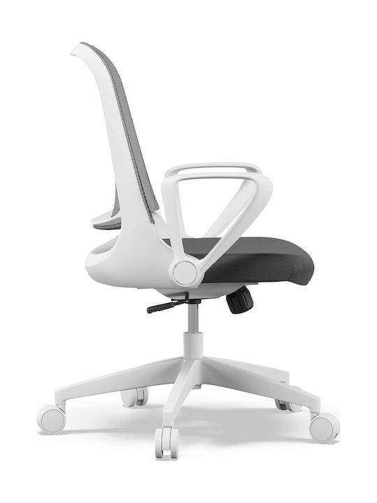 Кресло Офисно Sopty White-Grey SENSE7