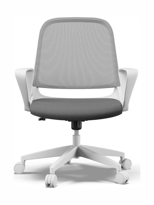 Кресло Офисно Sopty White-Grey SENSE7