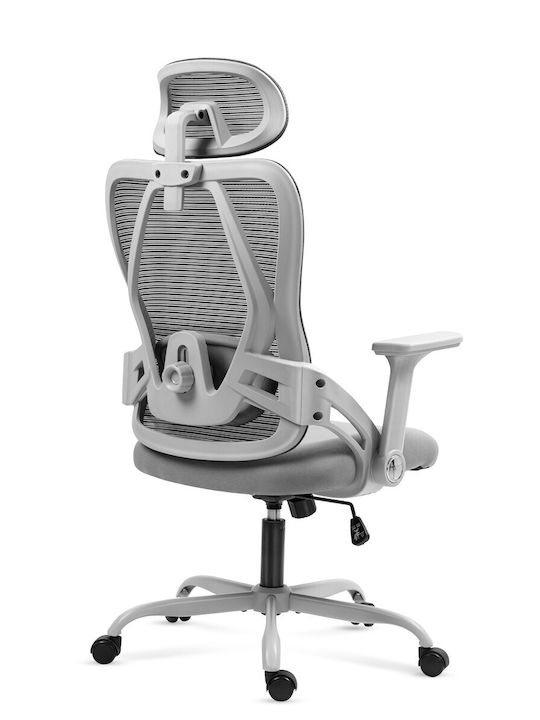 Stuhl Büro mit Verstellbaren Armen Manager 2.9 Grey Mark Adler