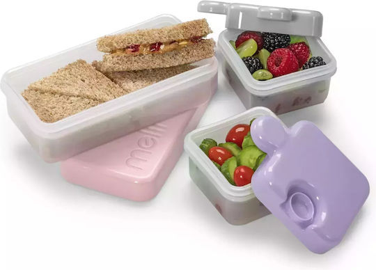 Melii Recipient pentru copii din plastic 0.2lt Gri