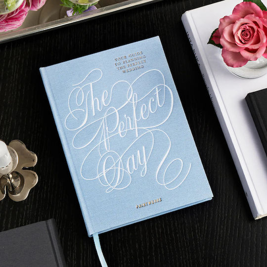 Printworks The Perfect Day, Wedding Agenda Σημειωματάριο 107 Φύλλων Μπλε