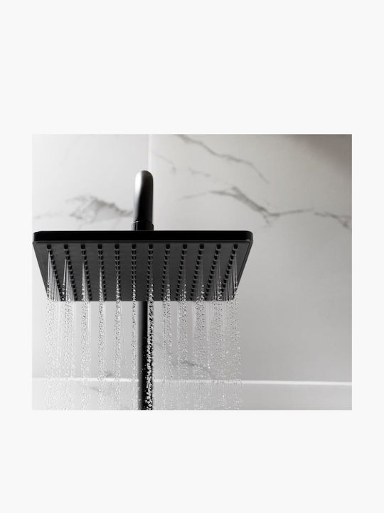 KFA Duschsäule mit Armatur Schwarz