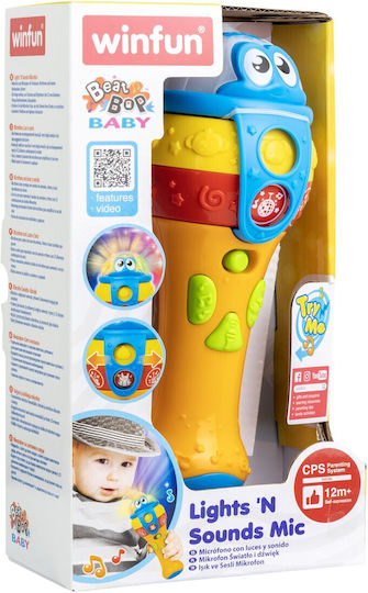 Winfun Музикален инструмент с музика, светлина и звуци за 12++ месеца