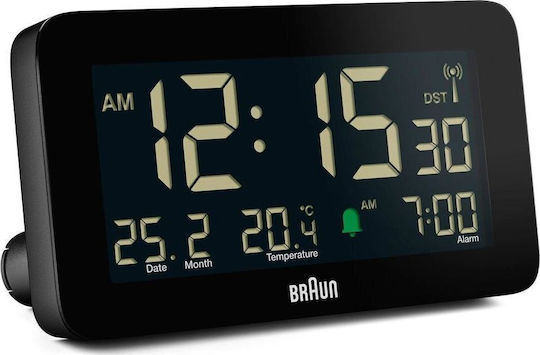 Braun BNC-010 Επιτραπέζιο Ρολόι με Ξυπνητήρι & Ραδιόφωνο 66023
