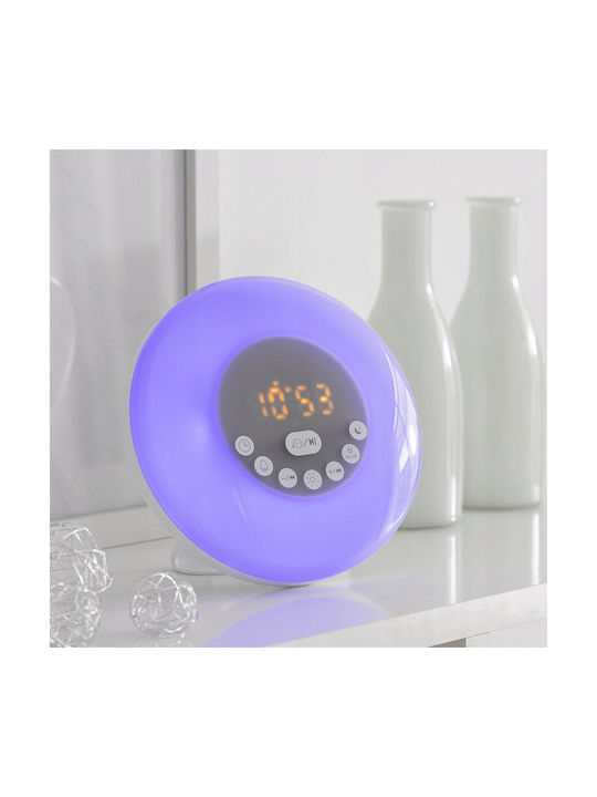 Rechargeable Sunrise Alarm Clock Speaker Sunrilk Innovagoods