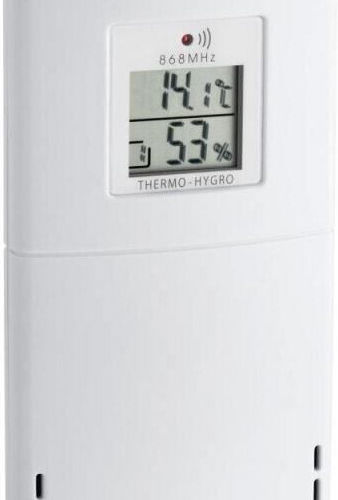 TFA 35.1128.02 Wireless Digital Weather Station Tabletop White