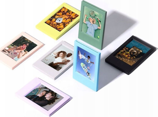 Loveinstant Plastic Photo Frame with Blue Frame