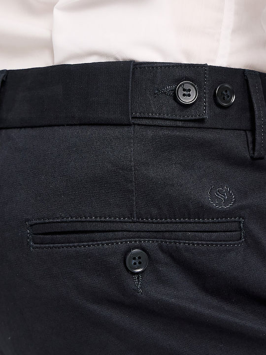 Elastic Men's Blue Trousers