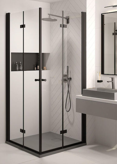 Deante Rectangular Granite Shower Gray 100x80cm