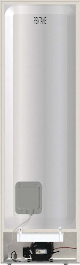 Gorenje Ψυγειοκαταψύκτης 331lt Total NoFrost Υ200xΠ60xΒ59.2εκ. Μπεζ NRK6202AC4