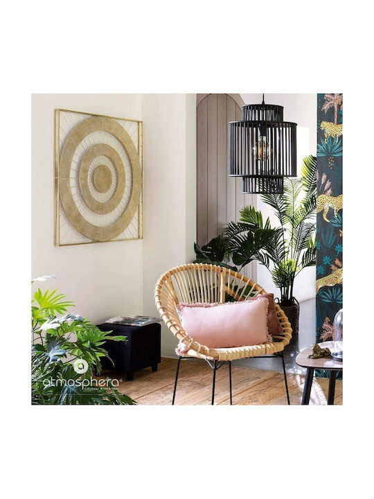 Atmosphera Wall Decoration Made Metal Louise 90 X 90 Cm