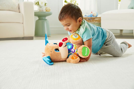 Fisher Price Jucărie De Activitate Pentru Bebeluși Educational Kitten Romanian Din Țesătură Cu Muzică Lumină Și Sunete Pentru 6+ Luni