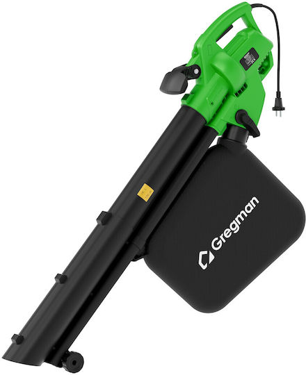Gregman Blower / Vacuum Handheld Electric 3300W with Maximum Air Speed 250km/h
