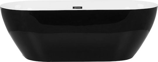 Beliani 186704 Freistehende Acryl Badewanne 170x80cm Beliani 186704 Freistehende Acryl Badewanne 170x80cm