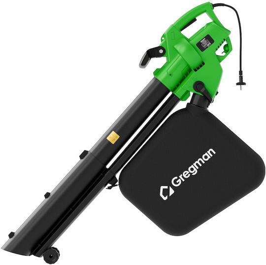 Gregman Blower / Vacuum Handheld Electric 3300W with Maximum Air Speed 250km/h