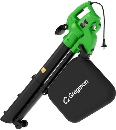 Gregman Blower / Vacuum Handheld Electric 3300W with Maximum Air Speed 250km/h
