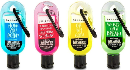 Mad Beauty Friends Clip & Clean Αντισηπτικό Gel Χεριών 24x30ml