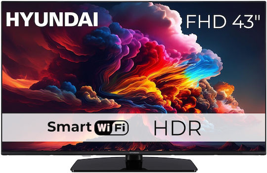Hyundai Smart Television 43" Full HD LED FLM43TS349SMART HDR (2025)