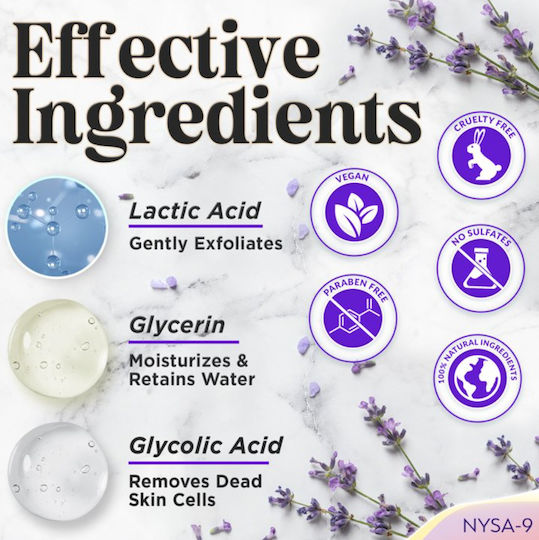 Nysa-9 Peeling / Smoothing / Revitalizing Mask for Legs