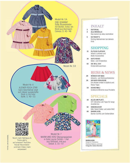 Burda Children Magazine No. 2/2023, Published In German