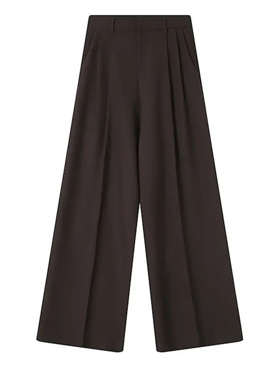 Damen Stoff Hose Chocolat