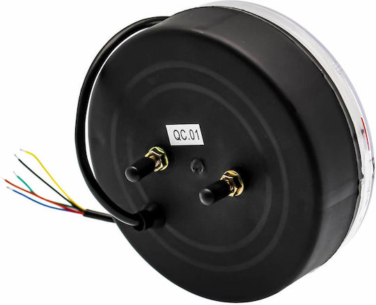 Rear LED Tail Light Turn Signal Brake Reverse Car Truck Trailer 12-24v 14x5cm IP67 W17569-4 X-wheat